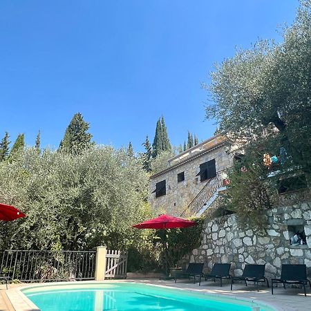 Entre Nice Et Monaco Grande Villa Avec Piscine Privee 12 Personnes Drap Extérieur photo