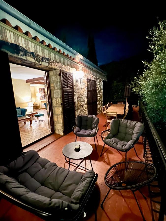Entre Nice Et Monaco Grande Villa Avec Piscine Privee 12 Personnes Drap Extérieur photo