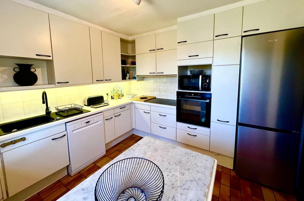 Entre Nice Et Monaco Grande Villa Avec Piscine Privee 12 Personnes Drap Extérieur photo