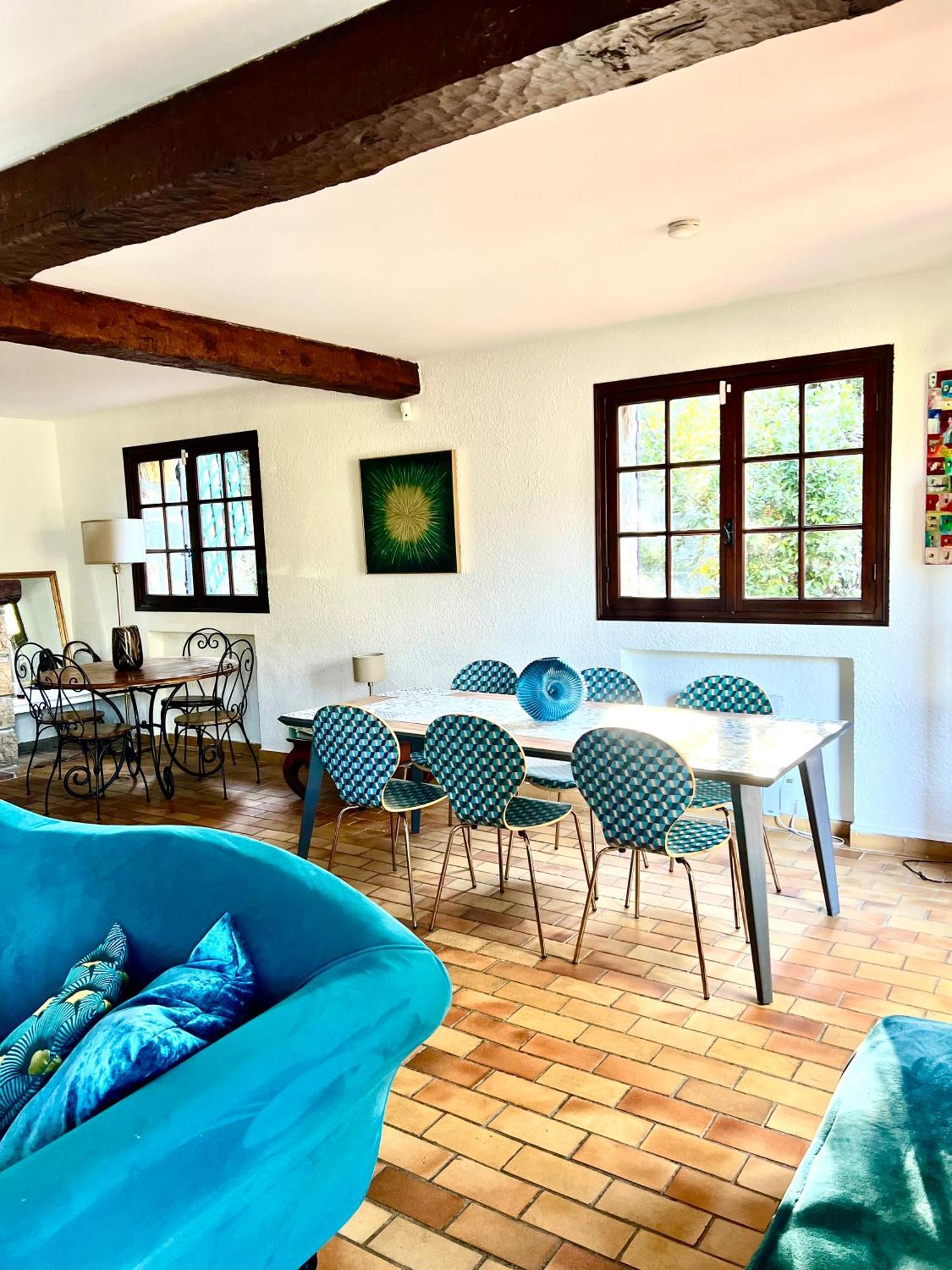 Entre Nice Et Monaco Grande Villa Avec Piscine Privee 12 Personnes Drap Extérieur photo