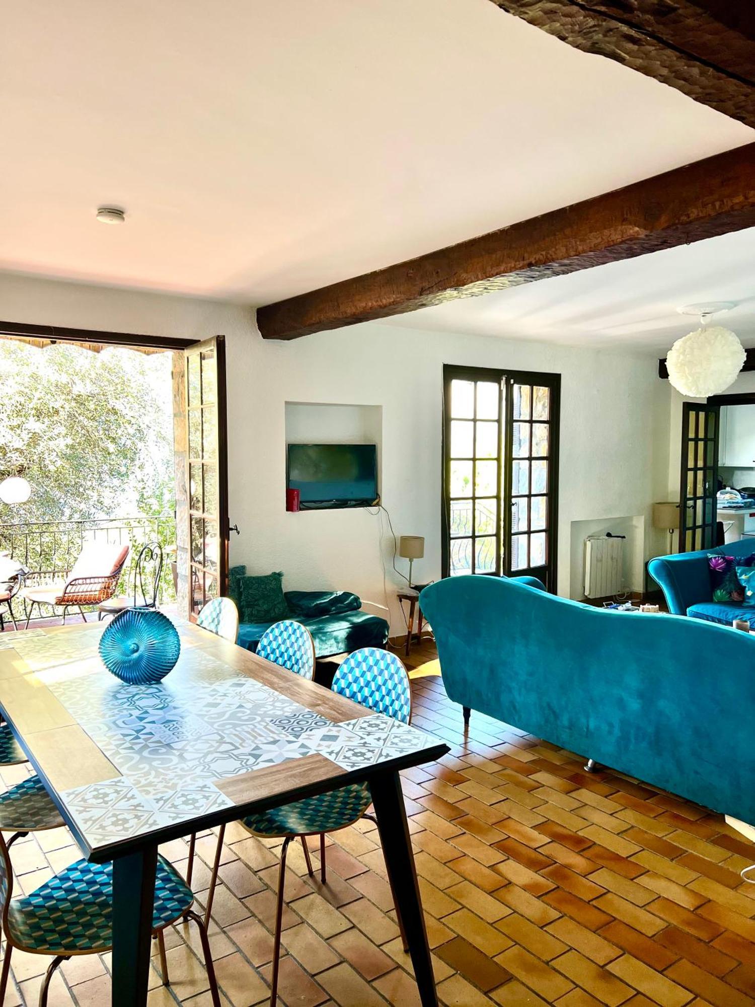 Entre Nice Et Monaco Grande Villa Avec Piscine Privee 12 Personnes Drap Extérieur photo